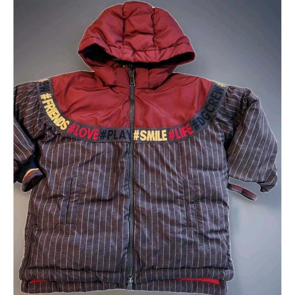 DOLCE&GABBANA Puffer‎ Down Jacket - Size: 4T Boys & Girls 100% Authentic